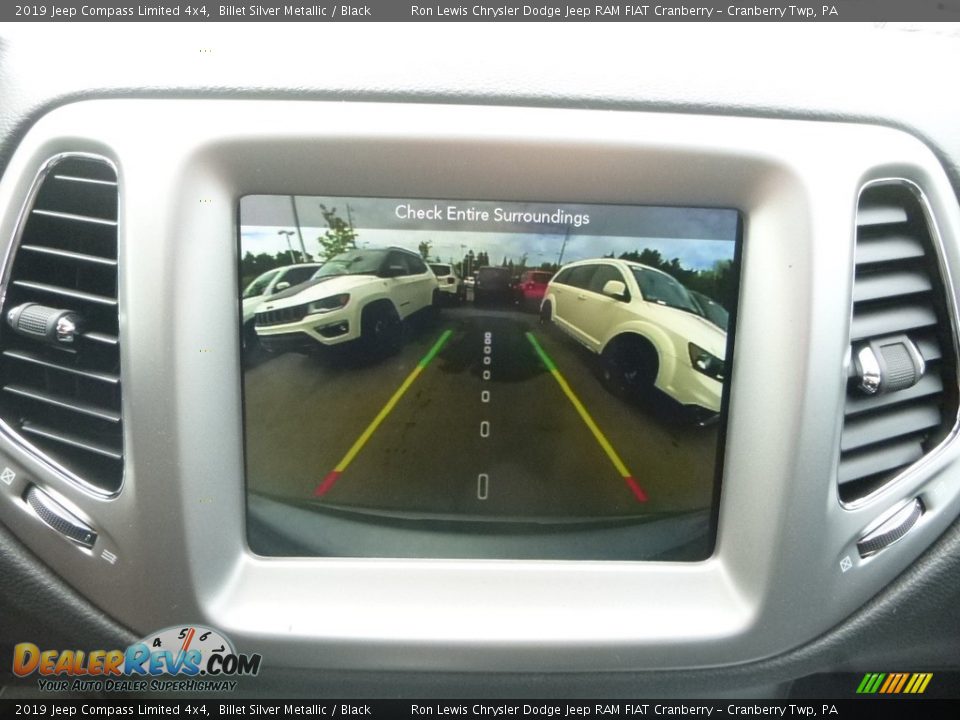 2019 Jeep Compass Limited 4x4 Billet Silver Metallic / Black Photo #18