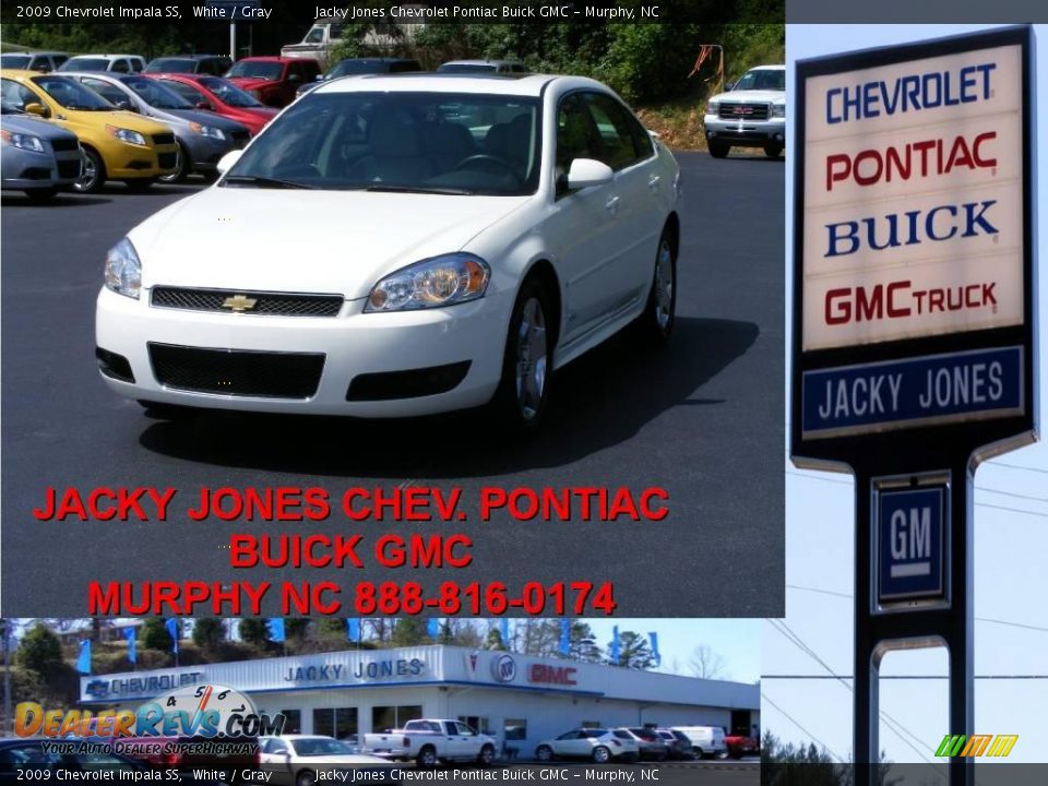 2009 Chevrolet Impala SS White / Gray Photo #1