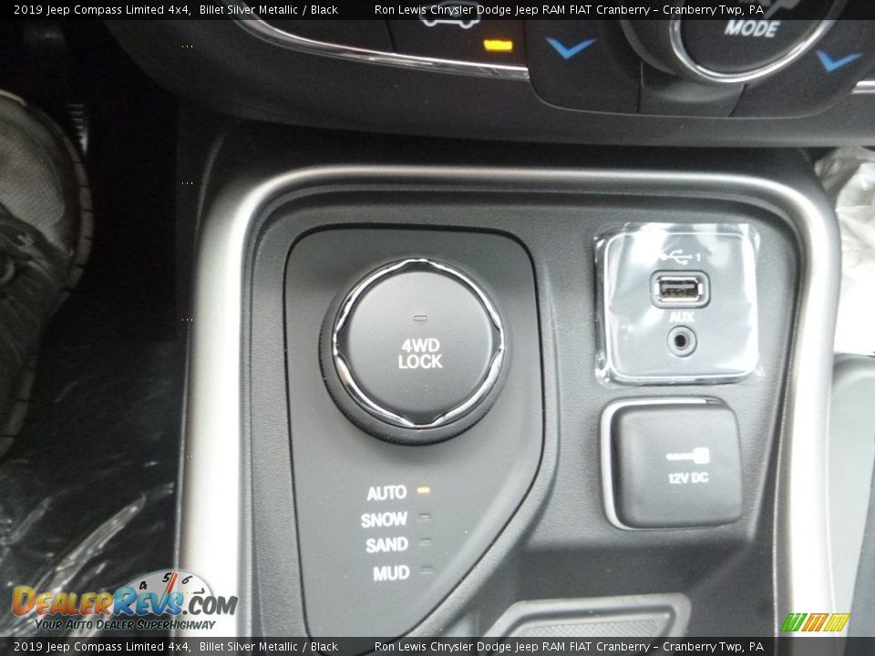 2019 Jeep Compass Limited 4x4 Billet Silver Metallic / Black Photo #21