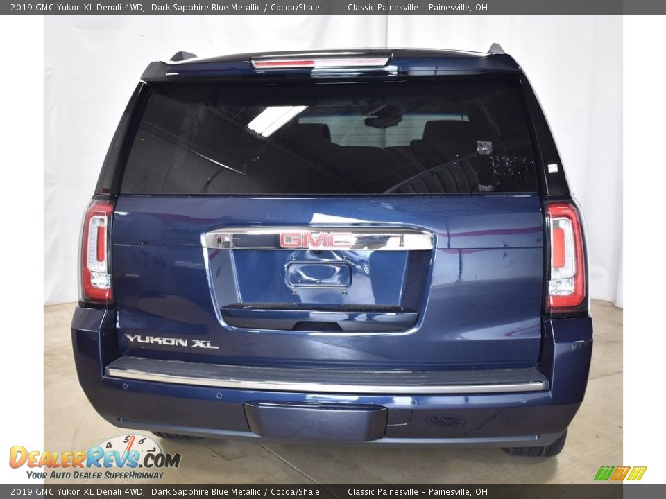 2019 GMC Yukon XL Denali 4WD Dark Sapphire Blue Metallic / Cocoa/Shale Photo #3