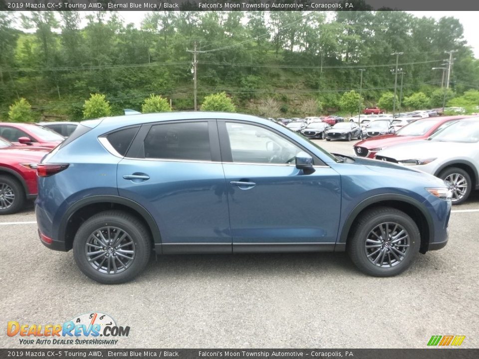 2019 Mazda CX-5 Touring AWD Eternal Blue Mica / Black Photo #1