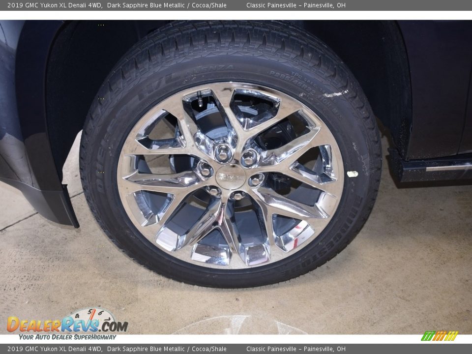 2019 GMC Yukon XL Denali 4WD Dark Sapphire Blue Metallic / Cocoa/Shale Photo #5