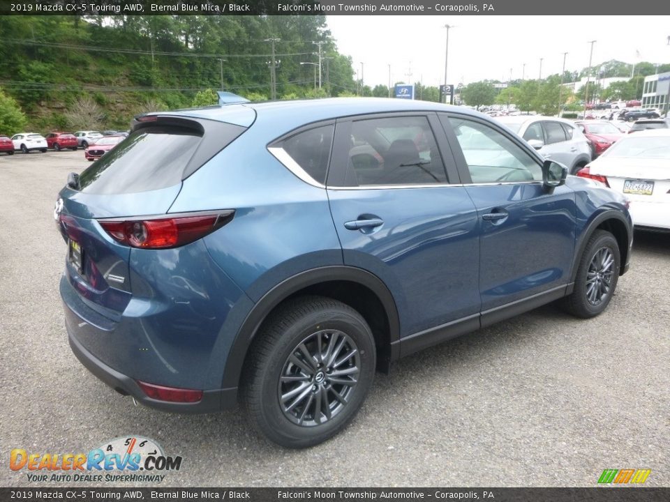 2019 Mazda CX-5 Touring AWD Eternal Blue Mica / Black Photo #2