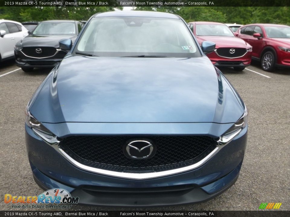 2019 Mazda CX-5 Touring AWD Eternal Blue Mica / Black Photo #4