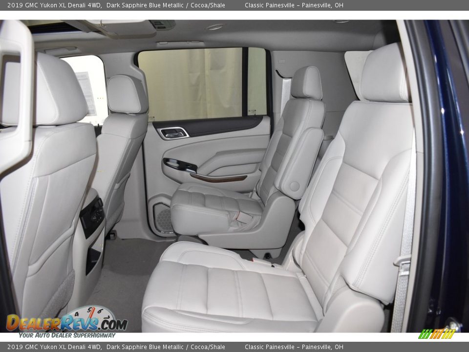 2019 GMC Yukon XL Denali 4WD Dark Sapphire Blue Metallic / Cocoa/Shale Photo #8