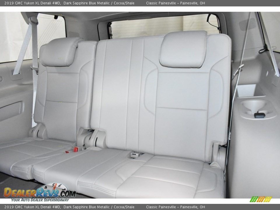 2019 GMC Yukon XL Denali 4WD Dark Sapphire Blue Metallic / Cocoa/Shale Photo #9