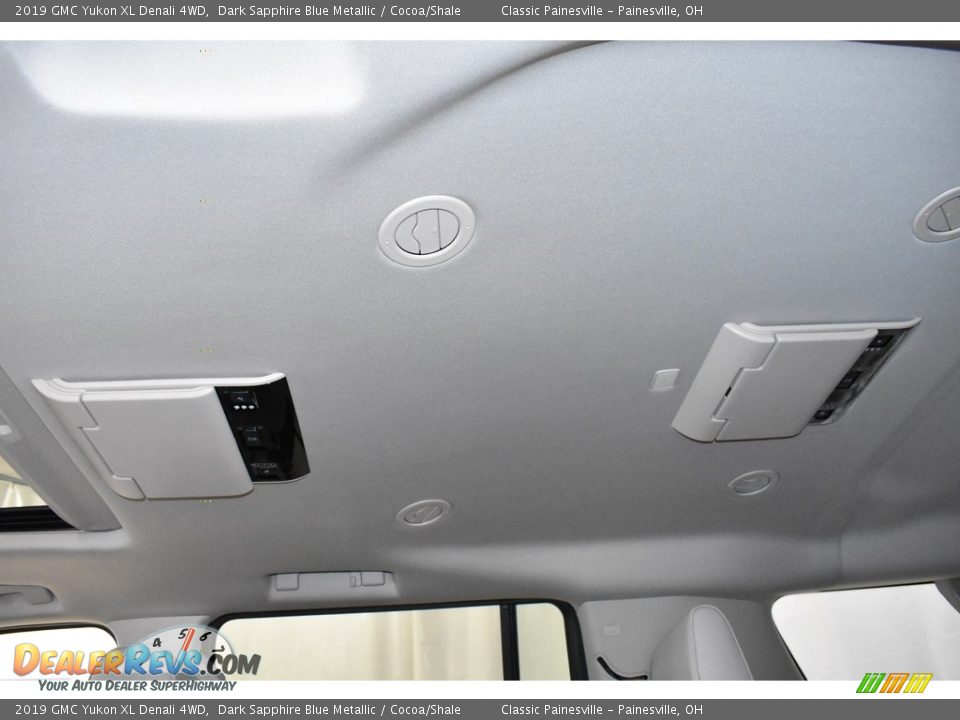 2019 GMC Yukon XL Denali 4WD Dark Sapphire Blue Metallic / Cocoa/Shale Photo #10