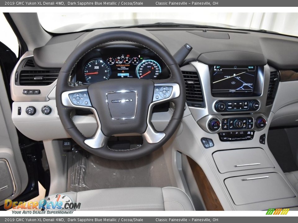 2019 GMC Yukon XL Denali 4WD Dark Sapphire Blue Metallic / Cocoa/Shale Photo #11