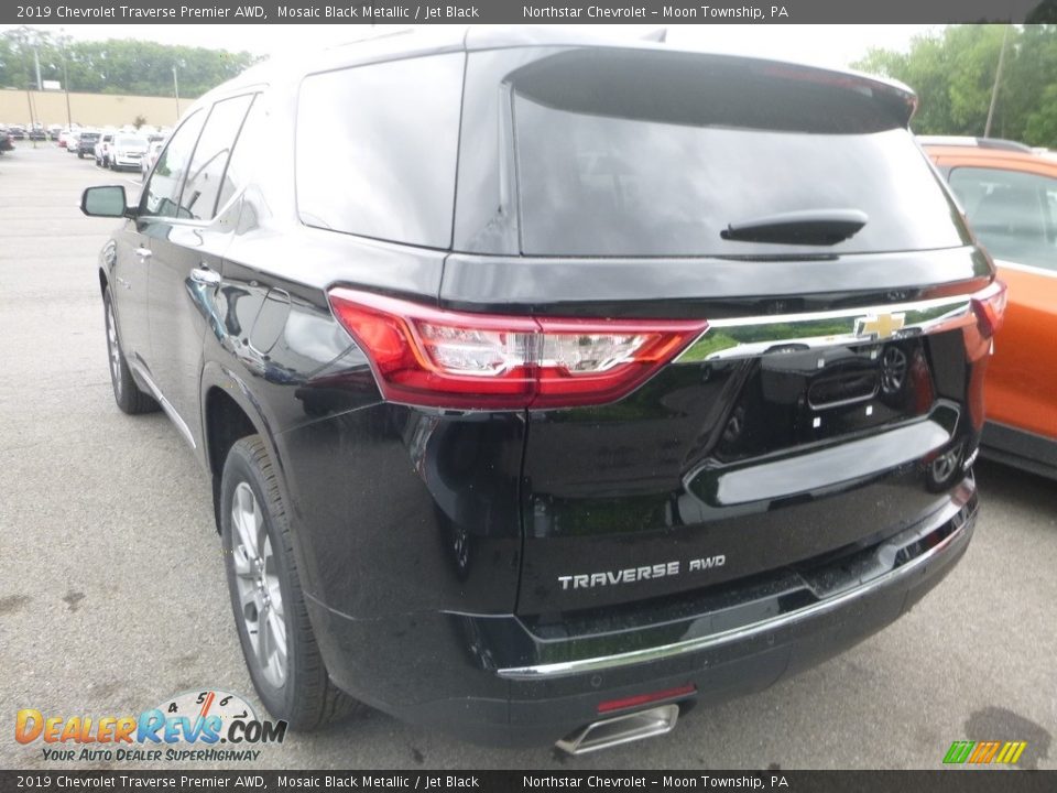 2019 Chevrolet Traverse Premier AWD Mosaic Black Metallic / Jet Black Photo #3