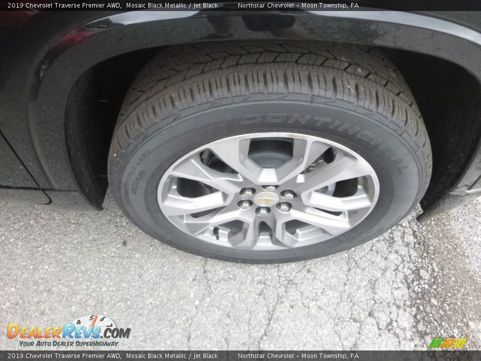 2019 Chevrolet Traverse Premier AWD Mosaic Black Metallic / Jet Black Photo #8