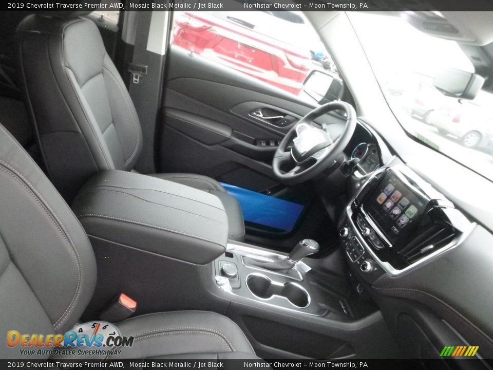 2019 Chevrolet Traverse Premier AWD Mosaic Black Metallic / Jet Black Photo #9