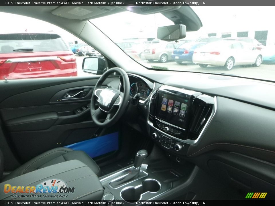 2019 Chevrolet Traverse Premier AWD Mosaic Black Metallic / Jet Black Photo #10