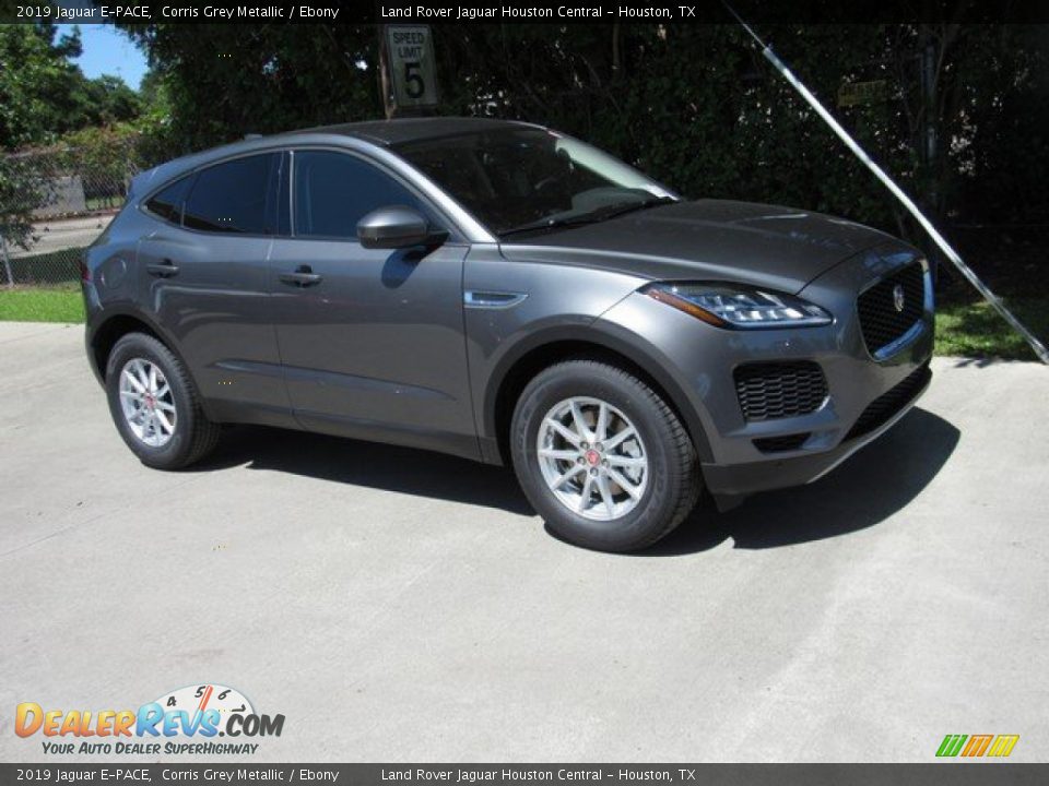 2019 Jaguar E-PACE Corris Grey Metallic / Ebony Photo #1