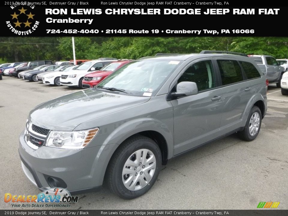 2019 Dodge Journey SE Destroyer Gray / Black Photo #1