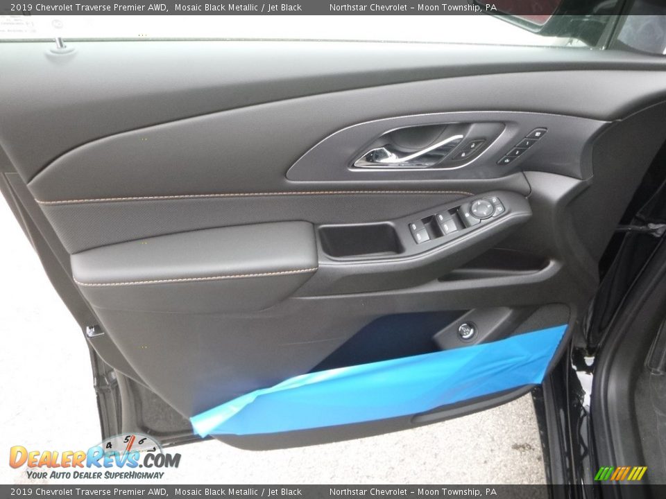 2019 Chevrolet Traverse Premier AWD Mosaic Black Metallic / Jet Black Photo #13