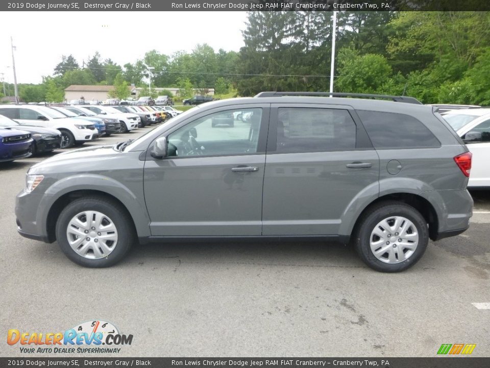 2019 Dodge Journey SE Destroyer Gray / Black Photo #2