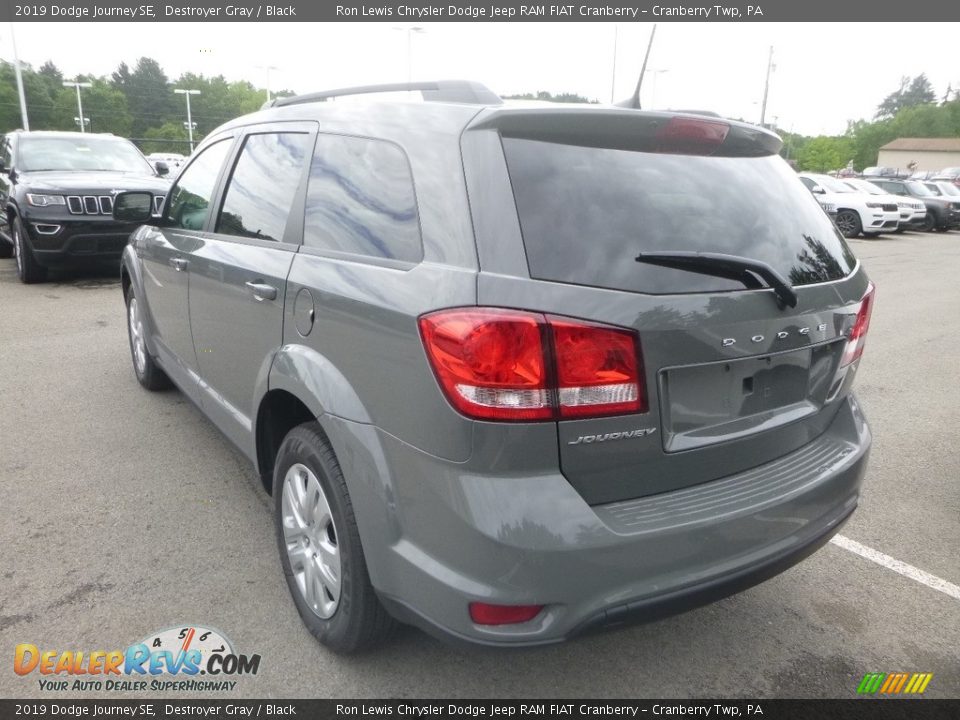 2019 Dodge Journey SE Destroyer Gray / Black Photo #3