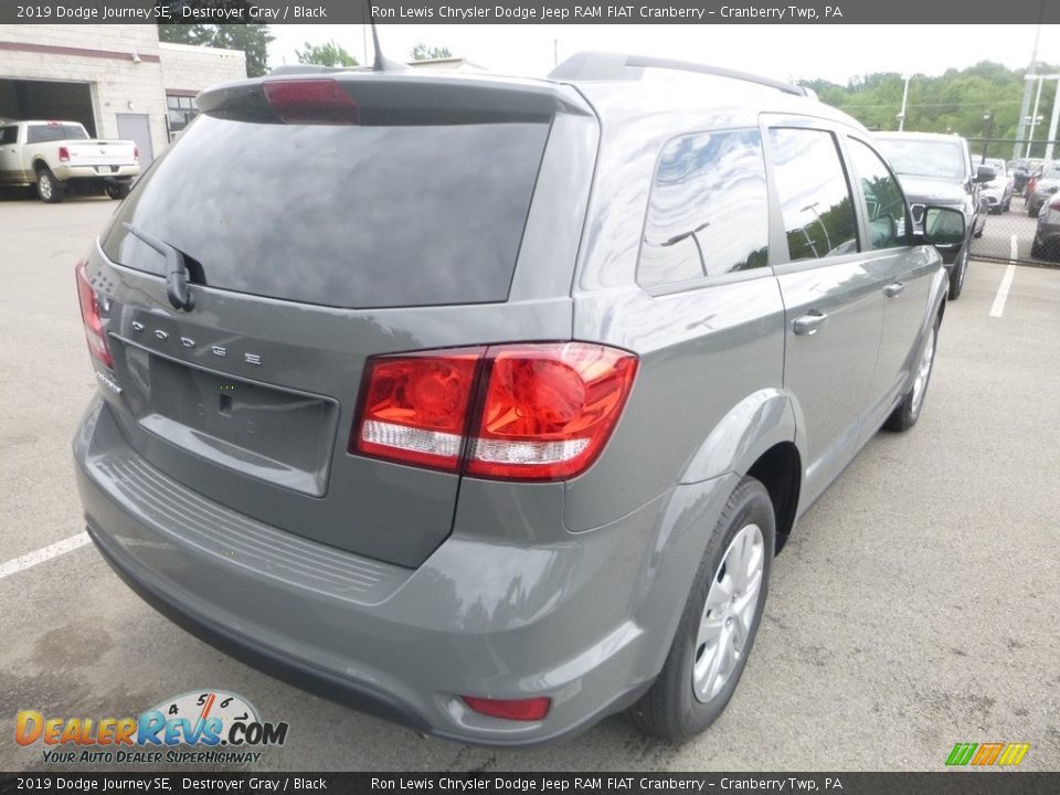2019 Dodge Journey SE Destroyer Gray / Black Photo #5