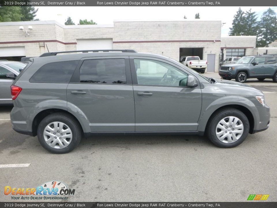 2019 Dodge Journey SE Destroyer Gray / Black Photo #6