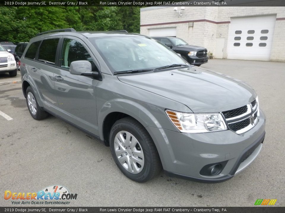 2019 Dodge Journey SE Destroyer Gray / Black Photo #7