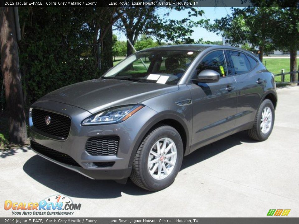 2019 Jaguar E-PACE Corris Grey Metallic / Ebony Photo #10