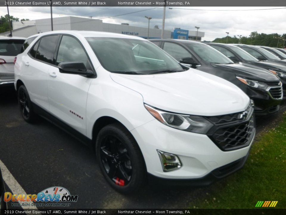 2019 Chevrolet Equinox LT AWD Summit White / Jet Black Photo #5