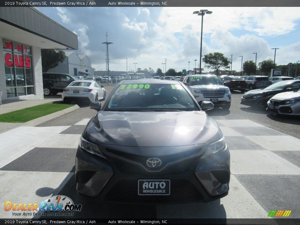 2019 Toyota Camry SE Predawn Gray Mica / Ash Photo #2