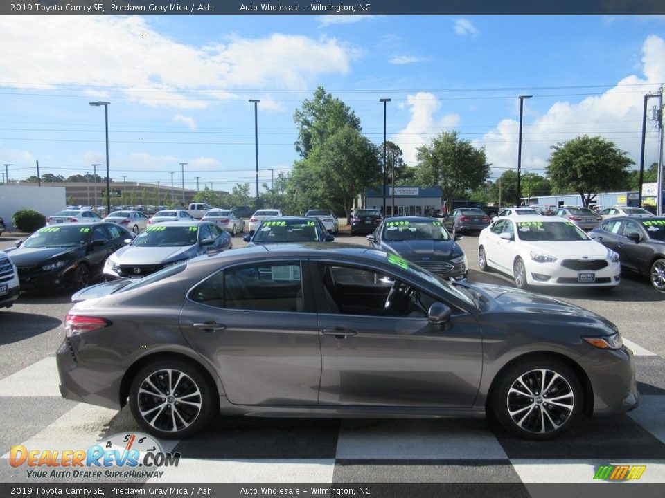 2019 Toyota Camry SE Predawn Gray Mica / Ash Photo #3