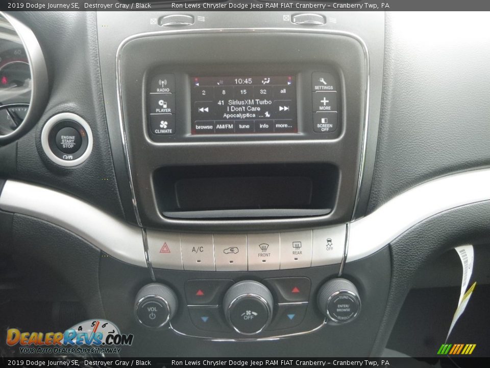 2019 Dodge Journey SE Destroyer Gray / Black Photo #18