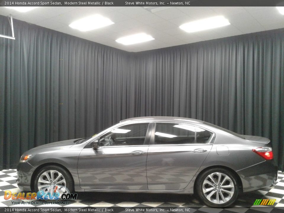 2014 Honda Accord Sport Sedan Modern Steel Metallic / Black Photo #1