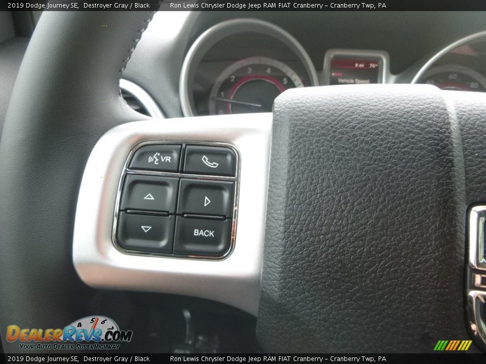 2019 Dodge Journey SE Destroyer Gray / Black Photo #21