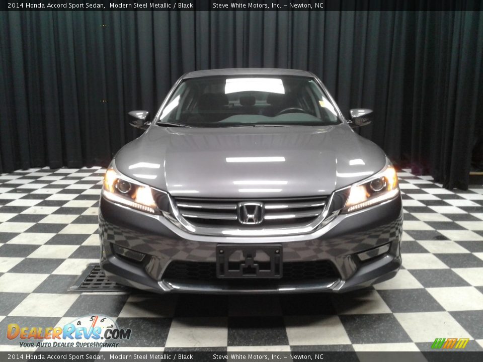 2014 Honda Accord Sport Sedan Modern Steel Metallic / Black Photo #3