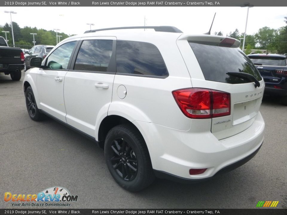 2019 Dodge Journey SE Vice White / Black Photo #3