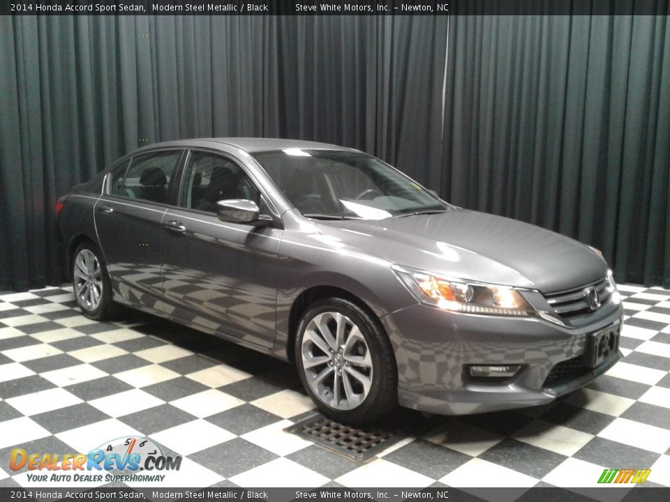 2014 Honda Accord Sport Sedan Modern Steel Metallic / Black Photo #4