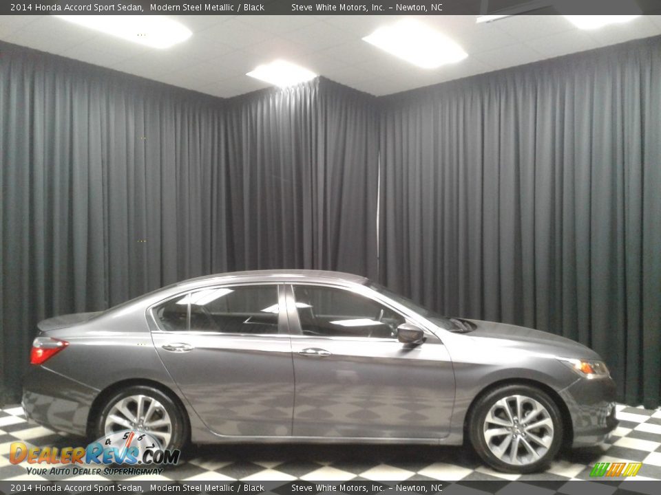 2014 Honda Accord Sport Sedan Modern Steel Metallic / Black Photo #5