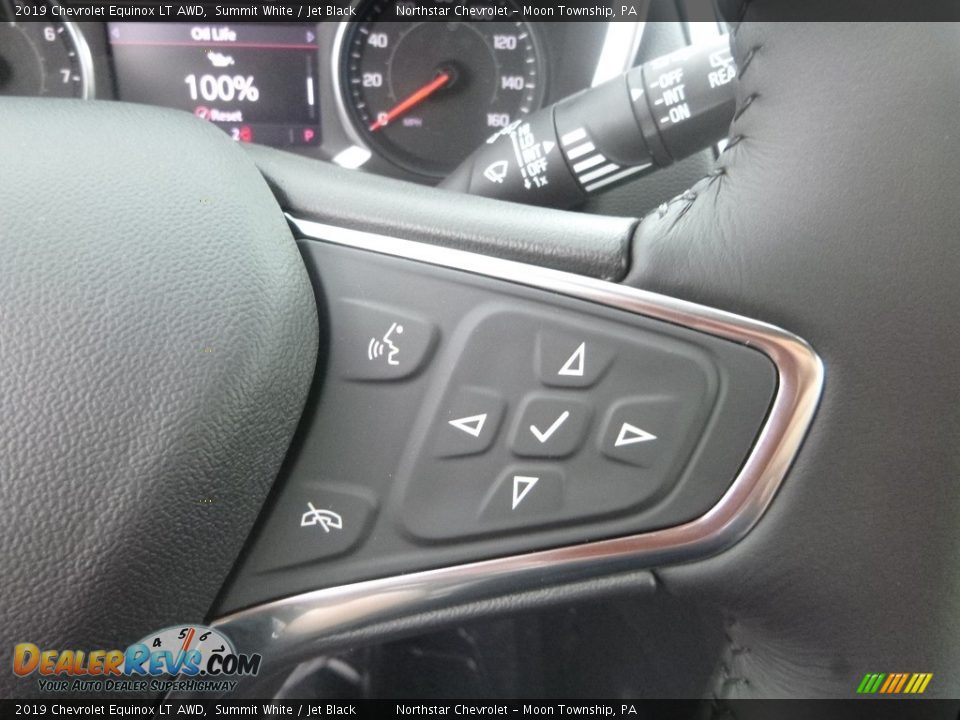 2019 Chevrolet Equinox LT AWD Summit White / Jet Black Photo #17