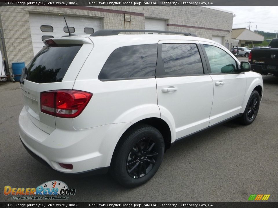 2019 Dodge Journey SE Vice White / Black Photo #5