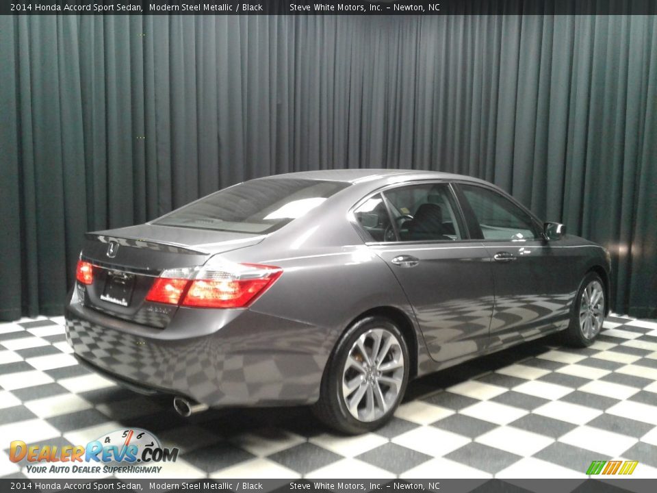 2014 Honda Accord Sport Sedan Modern Steel Metallic / Black Photo #6