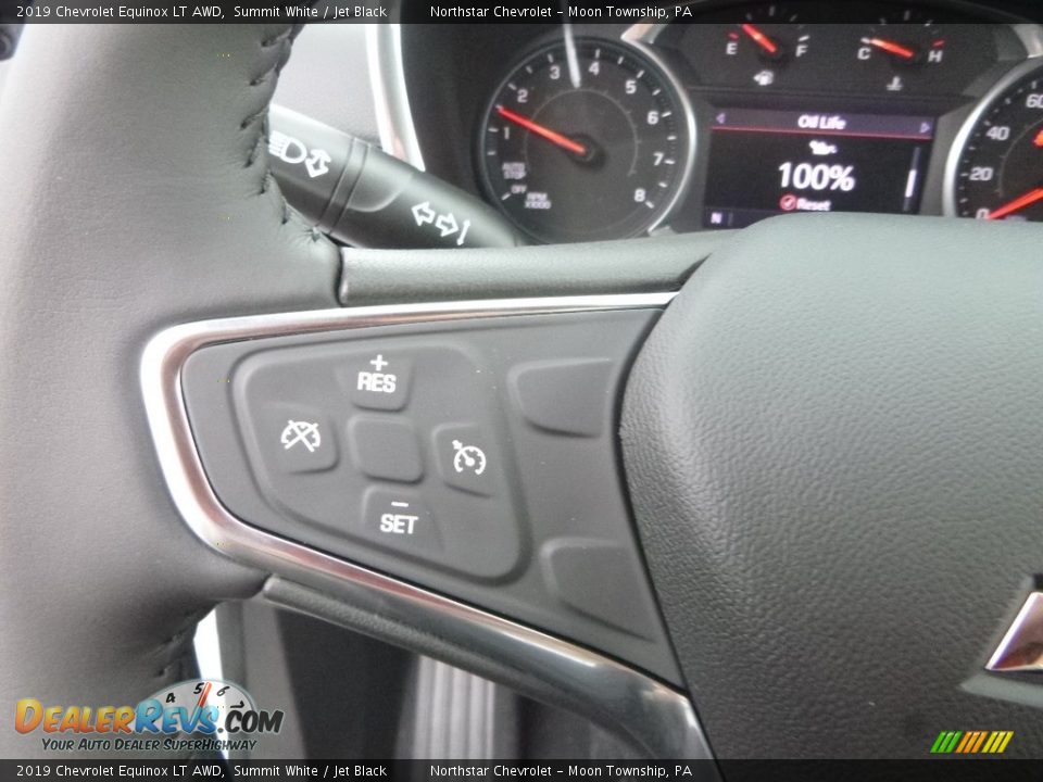 2019 Chevrolet Equinox LT AWD Summit White / Jet Black Photo #18
