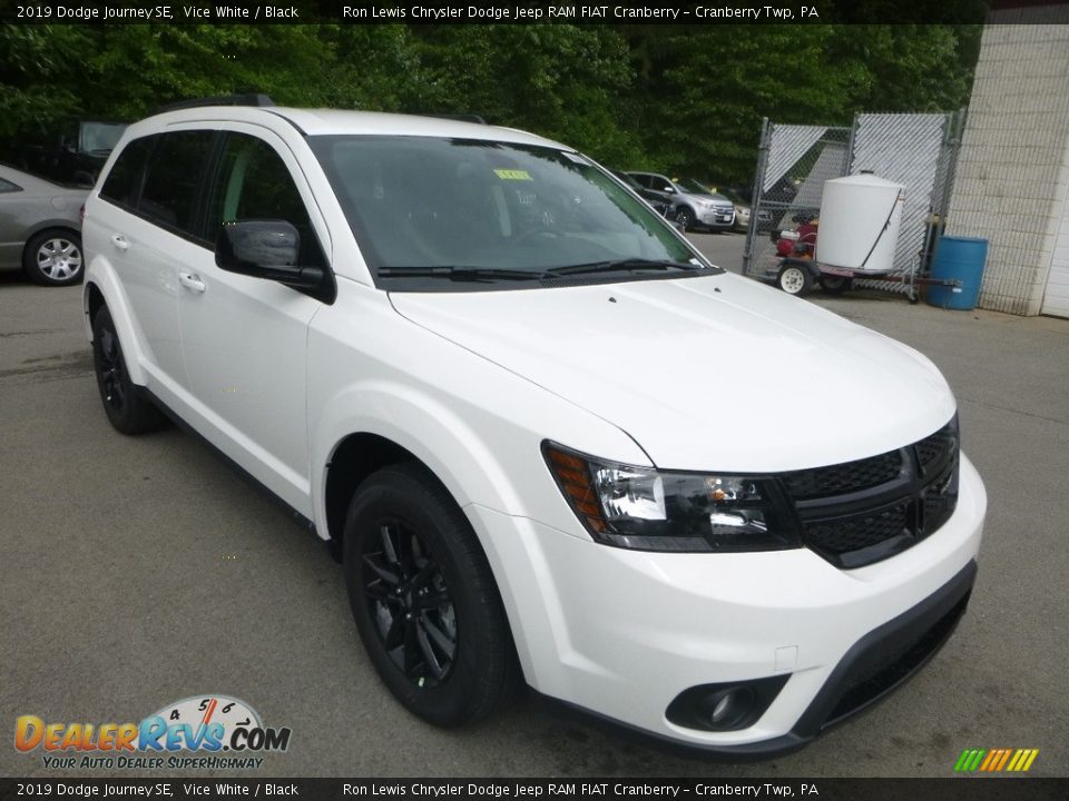 2019 Dodge Journey SE Vice White / Black Photo #7