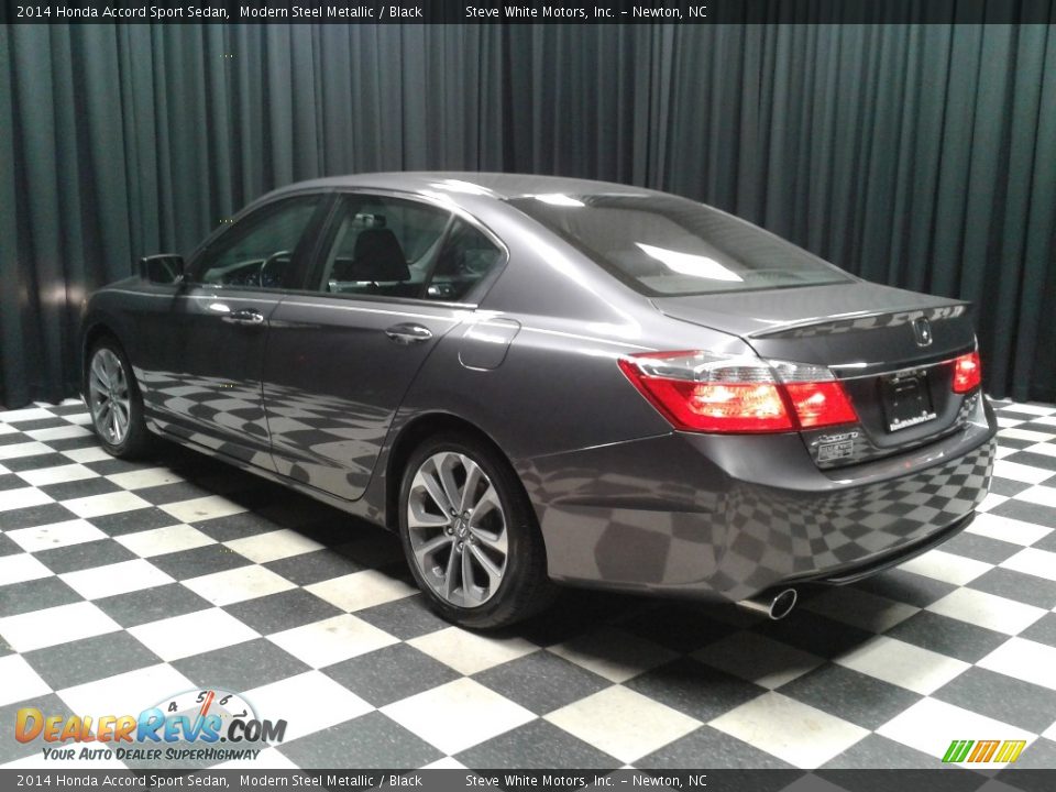 2014 Honda Accord Sport Sedan Modern Steel Metallic / Black Photo #8