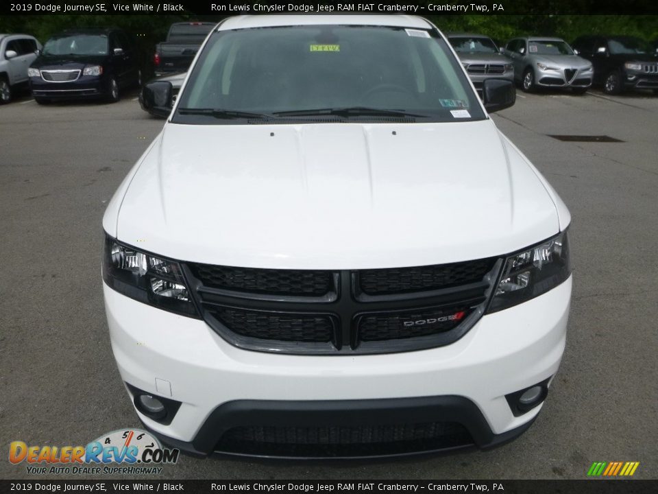 2019 Dodge Journey SE Vice White / Black Photo #8