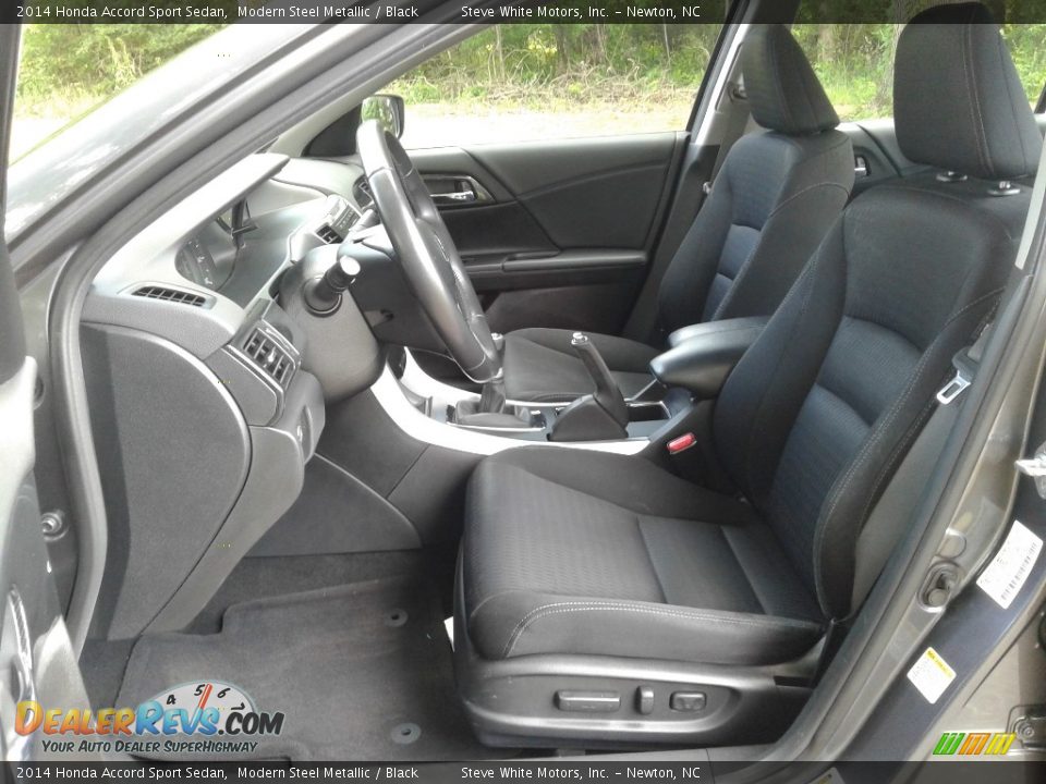 2014 Honda Accord Sport Sedan Modern Steel Metallic / Black Photo #10