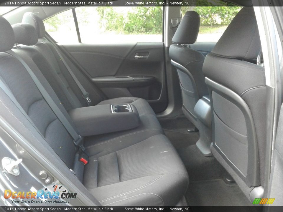 2014 Honda Accord Sport Sedan Modern Steel Metallic / Black Photo #13