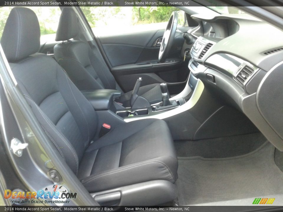 2014 Honda Accord Sport Sedan Modern Steel Metallic / Black Photo #14
