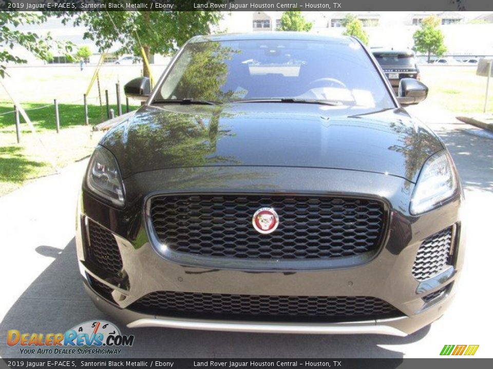 2019 Jaguar E-PACE S Santorini Black Metallic / Ebony Photo #9