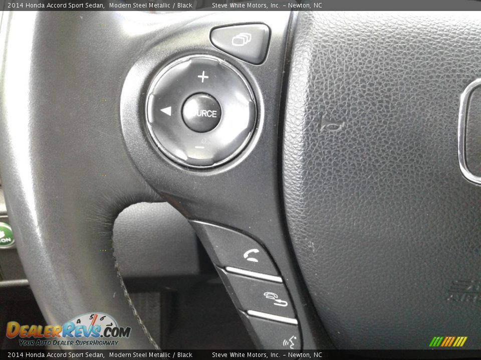 2014 Honda Accord Sport Sedan Modern Steel Metallic / Black Photo #15