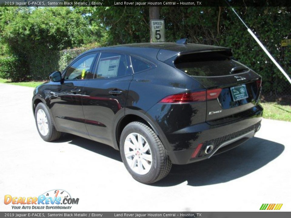 2019 Jaguar E-PACE S Santorini Black Metallic / Ebony Photo #12