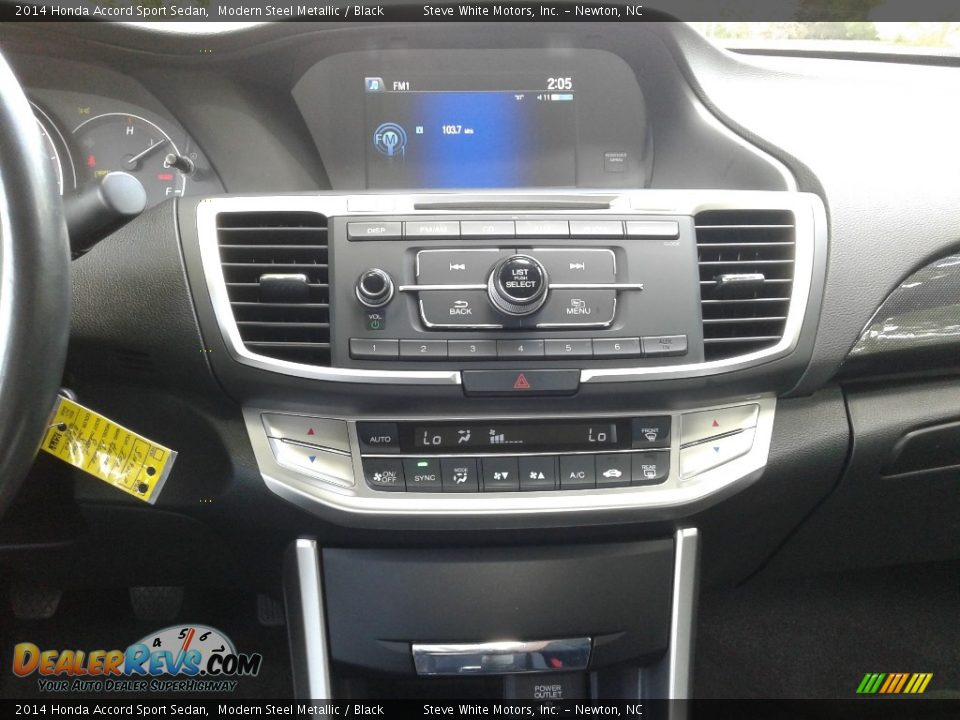 2014 Honda Accord Sport Sedan Modern Steel Metallic / Black Photo #18