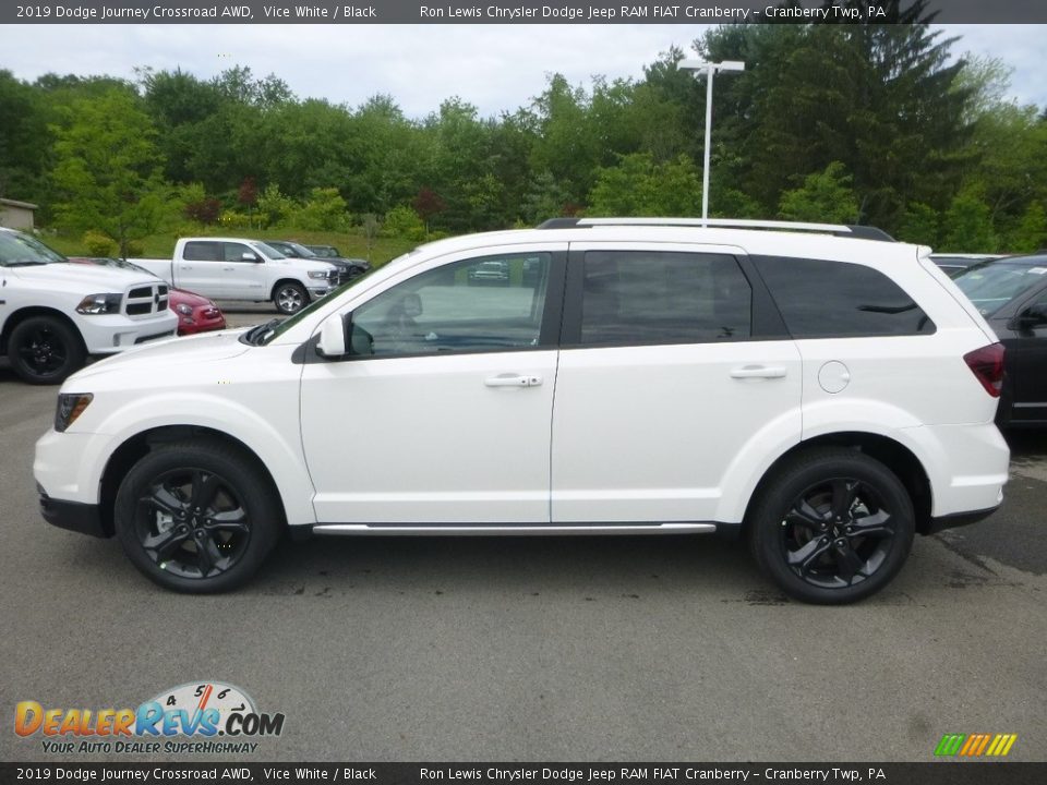 2019 Dodge Journey Crossroad AWD Vice White / Black Photo #2